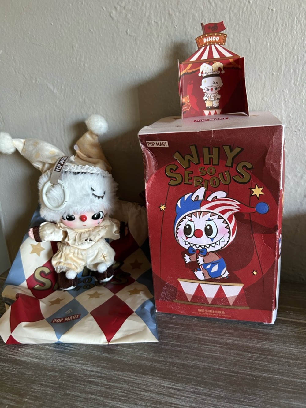 Pop Mart WHY SO SERIOUS Dimoo